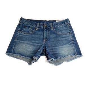 Rag & Bone Shorts Boyfriend Short in Torrington Wash